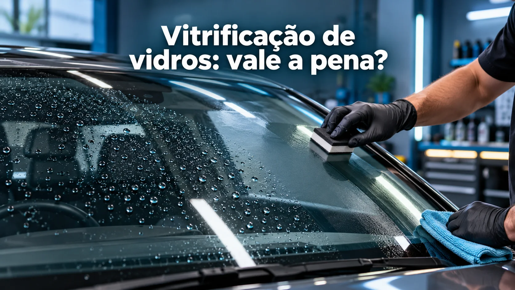 Entenda como funciona a vitrificação de vidros automotivos, seus benefícios, limitações, durabilidade e cuidados após a aplicação.